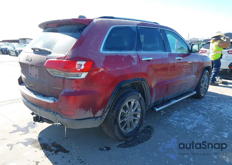 2015 Jeep Grand Cherokee Limited from USA, damaged, VIN 1C4RJEBG2FC231923